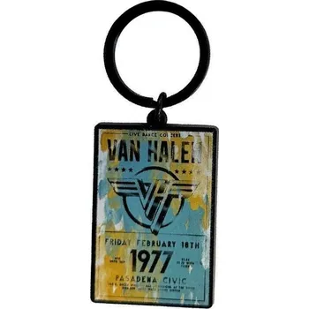 Van Halen Pasadena '77 Klíčenka