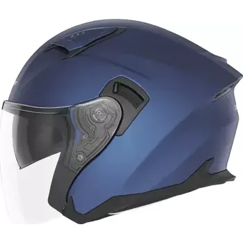 Helma na motorku BRUNOX přilba N130, NOX (modrá matná, vel. XL)