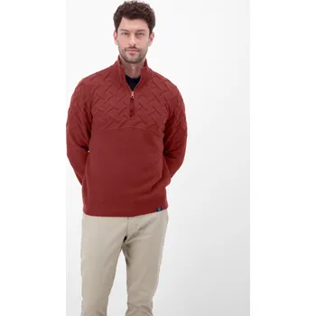 Pánský svetr Pánský svetr LERROS 25O5440 Barva: Čevená, Velikost: L
