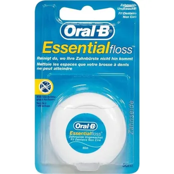 Zubní nit Oral-B Essential Floss nevoskovaná zubní nit 50 m