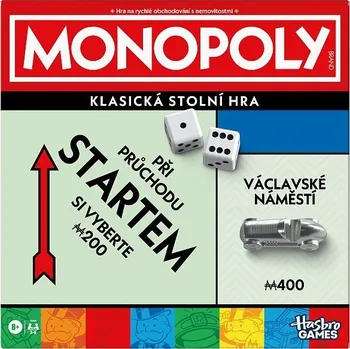 Figurka HASBRO - gaming HASBRO - MONOPOLY Classic CZ verze