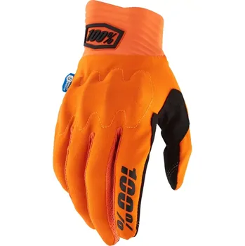 Moto rukavice Motocyklové /MTB rukavice 100% COGNITO 10014-00035 barva fluo oranžová - pár