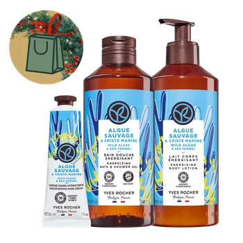 Kosmetická sada Sada péče o tělo Mořská řasa & motar přímořský Bain de Nature od Yves Rocher