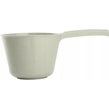 Hrnec TRADIČNÍ PLASTOVÝ RENDLÍK 1L HLADKÝ BÉŽOVÝ, MALÝ HRNEC 13,5 CM