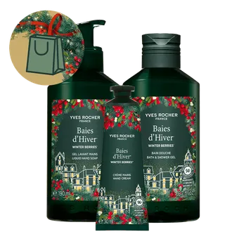 Vánoční dekorace Vánoční sada limitovaná edice Zimní plody Vánoční limitovaná edice od Yves Rocher