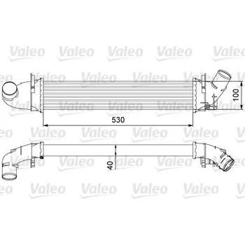 Chladič motoru Chladič turba VALEO 818544