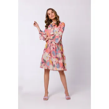 Dámské šaty Klasické midi koktejlové šaty Stylove , velikost XL