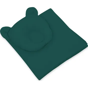 Povlečení POVLEČENÍ S VÝPLNÍ povlečení DO KOŠE PRO MOJŽÍŠE pro miminka b.zeleň1110