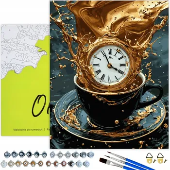 MALOVÁNÍ PODLE ČÍSEL Kreativní obrazy k vymalování podle čísel s rámem