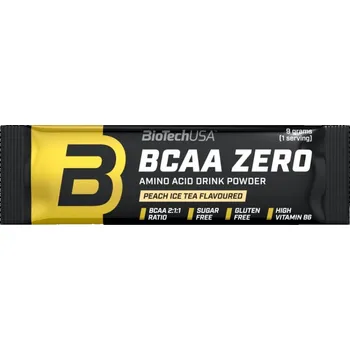 Aminokyselina BioTech USA BCAA Zero, TESTER 9 g Příchuť: Mix příchutí 2