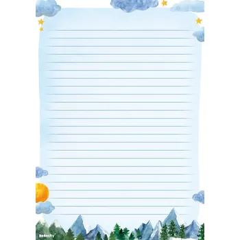 Blok Baloušek Tisk Blok - A5 - Hory