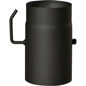 Kouřovod MAT Group Trubka s klapkou 145 mm / 250 t.1,5 mm