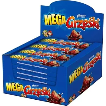 Oplatky Grześki čokoládové s kakaovým krémem 1536 g 32 kusů