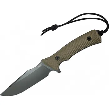 lovecký nůž ANV (ACTA NON VERBA KNIVES) M311 Spelter - Elmax DLC, Kydex Sheath Olive, Micarta Olive
