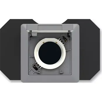 Elektrická zásuvka Zásuvka centrálního vysávání, 5530T-C67107 141, ABB, Zoni®, šedá / bílá (ABB, Zoni®, šedá / bílá)