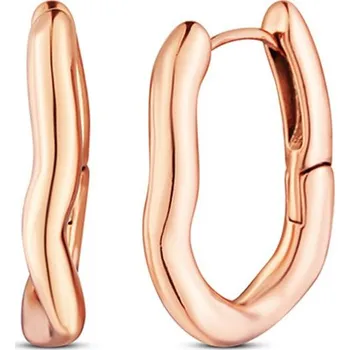 Šperk Náušnice Lauvien z růžového zlata VUCH tmavě červená 3471577