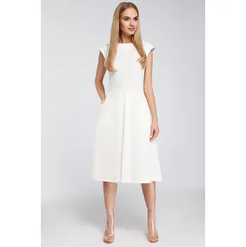 Dámské šaty NEFORMÁLNÍ šaty MOE KLASICKÉ MIDI, VELIKO 34