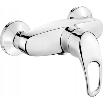 Vodovodní baterie Nástěnná sprchová baterie Deante stříbrná