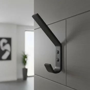 Věšák Interex design Věšák SIERRA XL / Černá matná