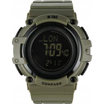 Hodinky TAKTIKÁLNÍ HODINKY S KOMPASEM 2233 VOJENSKÉ VODOTĚSNÉ SPORTOVNÍ M-TAC