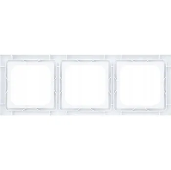Elektrická zásuvka TROJITÝ RÁMEČEK PRO IP44 OSPEL BÍLÝ RH-3G/00