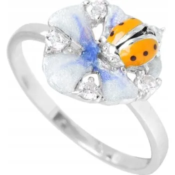 Prsten STŘÍBRNÝ PRSTÝNEK PRO DÍVKU KVÍTEK