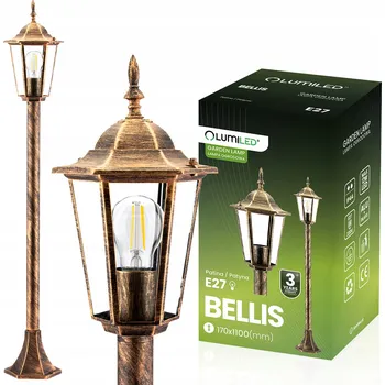 Venkovní osvětlení Osvětlovací sloupek Lumiled E27 110 cm