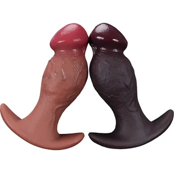 Anální kolík GemButt Realisticky tvarovaný anální kolík Barva: Béžová