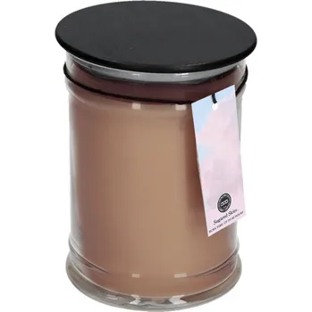 Svíčka Vonná svíčka Sugared Skies velká růžová 10x10x15