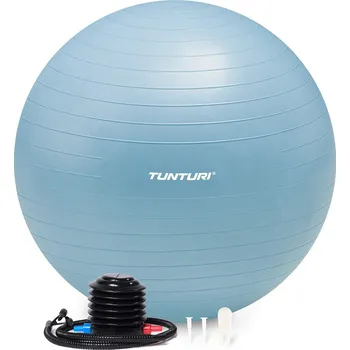 TUNTURI Gymnastický míč TUNTURI zesílený 75 cm Světle modrý 75cm MODRÁ