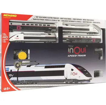 Vláček a vláčkodráha MEHANO Speed train TGV INOUI
