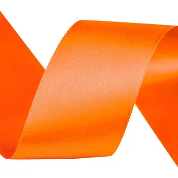 Stuha STUHA a. s. Dobruška Atlasová stuha 40 mm 103617 oranžová 5 m