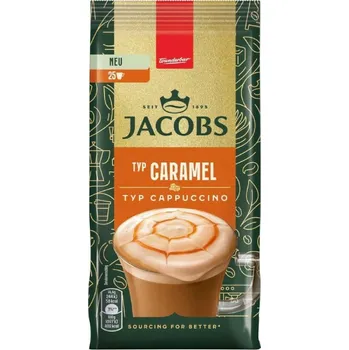 Nápoj Jacobs Cappuccino Caramel instantní káva 360 g