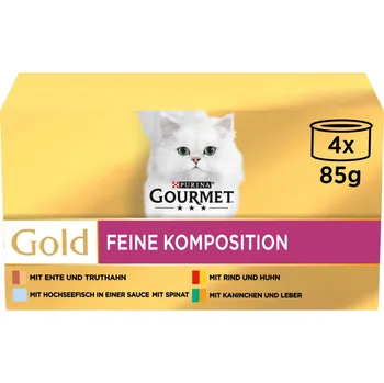 Gourmet Gold Feine Komposition Balení obsahuje 12 × 4 ks