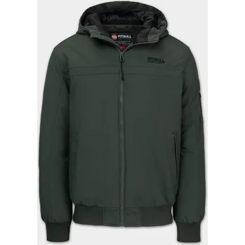 Pánská móda PitBull West Coast - zimní bunda Balboa II - zelená - PWC_PBBALBOA_GREEN Velikosti: M