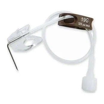 Zdravotnický materiál B. Braun Melsungen AG Surecan® Winged zakřivená jehla 90° s hadičkou varianta: G19 1,1 x 20 mm, had.200 mm, 15 ks