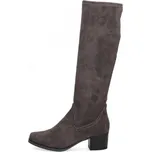 Caprice kozačky stretch 9-25506 dk grey stretch, velikost 37.5