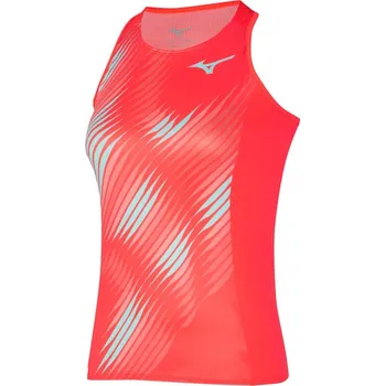 Běžecké oblečení Běžecké tílko Mizuno Printed Tank 62GAA20253 Velikost textilu: M