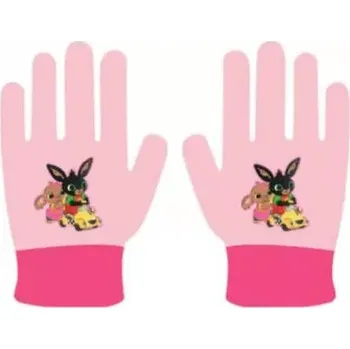 Rukavice Dětské prstové rukavice BING sv. růžové vel.3-6let