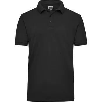 Pánská košile DAIBER JN 801 / Pánská polokošile z těžké bavlny - black 4XL