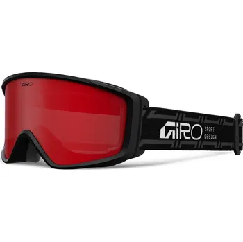 Lyžařské brýle Giro Index 2.0 Black Stacked-Amber Scarlet Barva: černá