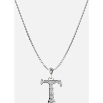 Náhrdelník T FOR TABOO, stříbrná -