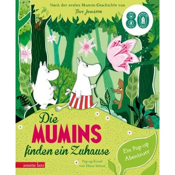 První čtění Die Mumins finden ein Zuhause - Ein Pop-up Buch ab 4 Jahren für kleine und große Mumin-Fans (Moomin Characters (TM),Elena Selena,Bernd Stratthaus)(Leporelo)