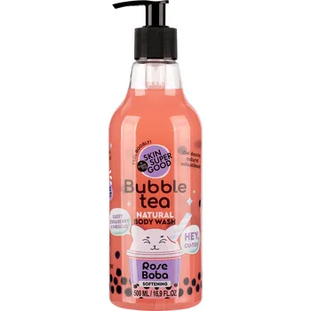 Koupelová kosmetika Organic Shop Zjemňující sprchový gel Bubble Tea Rose Boba (Body Wash) 500 ml + 2 měsíce na vrácení zboží