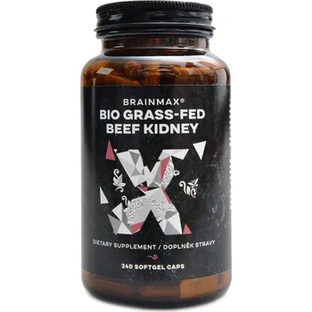 Přírodní produkt BrainMax Grass fed beef kidney 240 kapslí