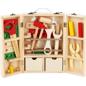 Dřevěná hračka galerie hraček Dětská skříňka na nářadí
