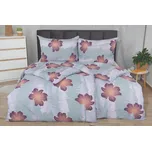 Povlečení z mikrovlákna s bavlněným efektem prodloužené LEJA šedé