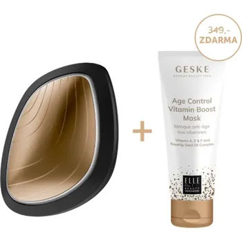 Masážní kámen GESKE Sonic Warm & Cool Mask | 9in1 + ZDARMA hydratační maska na pleť