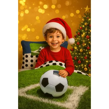 Povlečení Bavlněné povlečení 140x200 + 70x90 cm - Fotbal