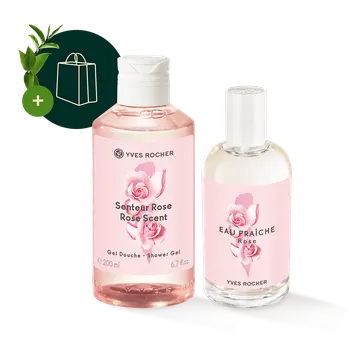 Sprchový gel Sada Eau de Toilette a sprchový gel Růže La Collection Eaux Fraîches od Yves Rocher